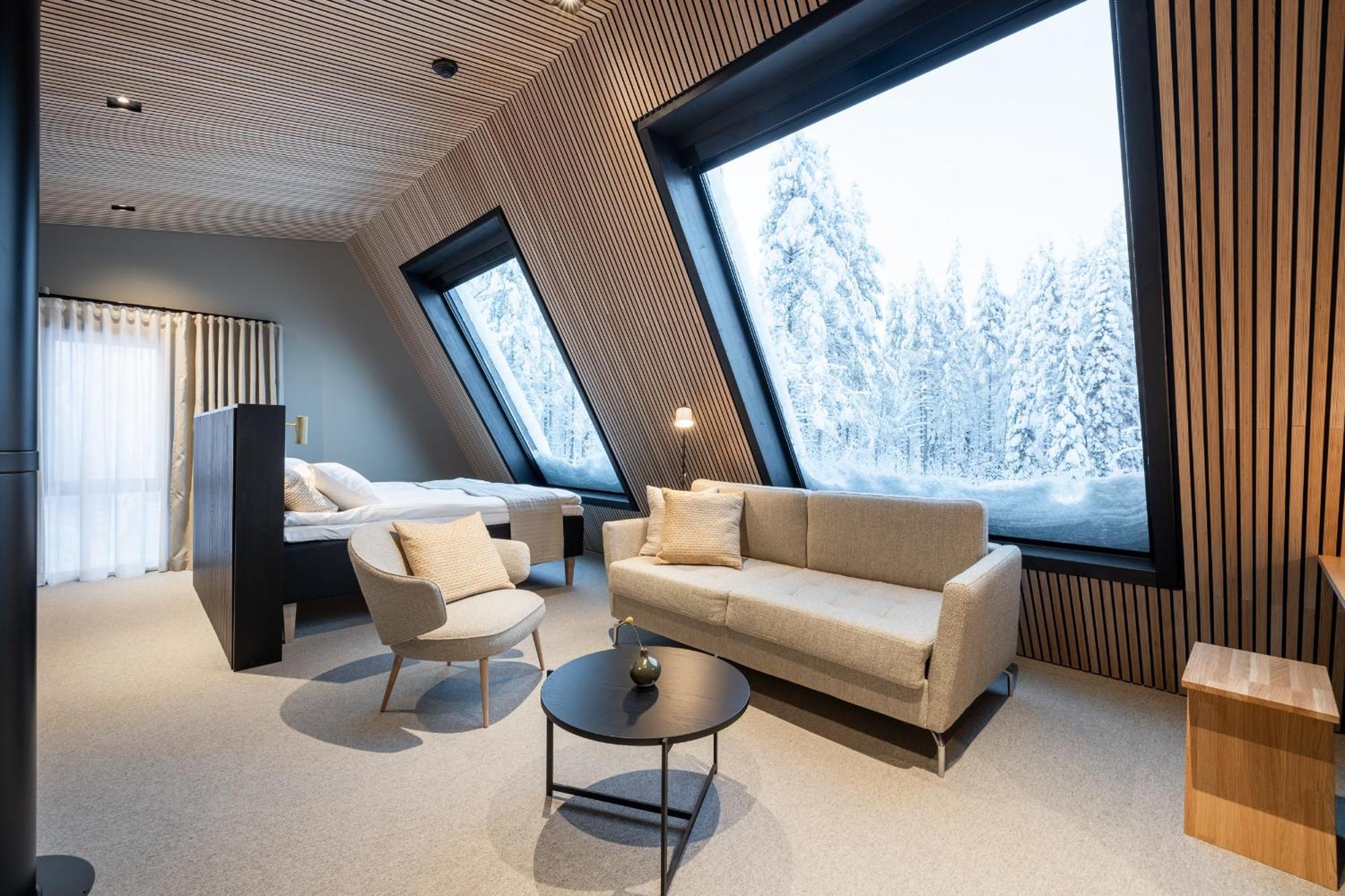 Glass Resort Rovaniemi Rum bild